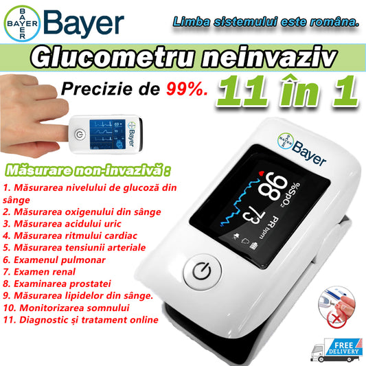 Glucometru multifuncțional non-invaziv Bayer (50%OFF)